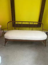Load image into Gallery viewer, Ercol three seat stickback sofa