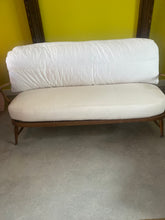 Load image into Gallery viewer, Ercol three seat stickback sofa
