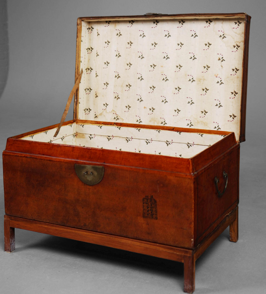 Chinese trunk on later stand