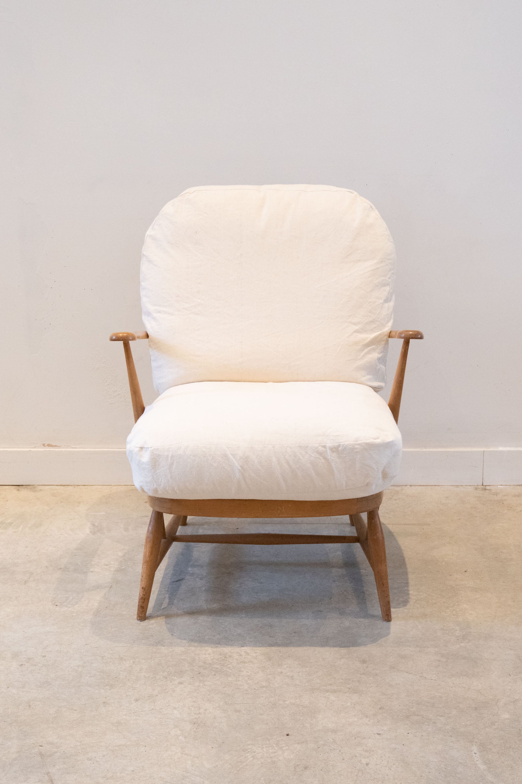 Ercol stick back armchair – 367PortobelloRoad