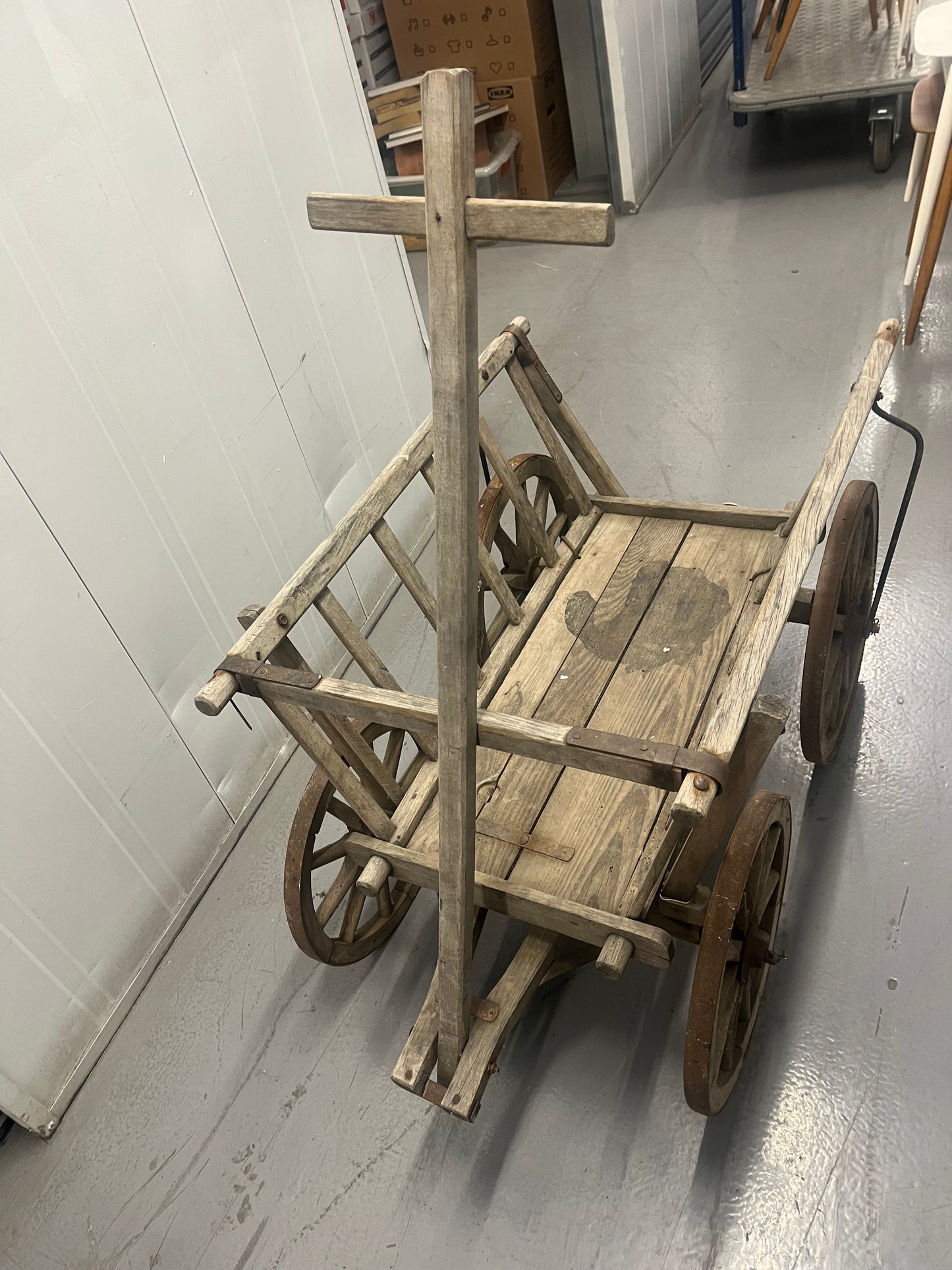 Antique german dog cart