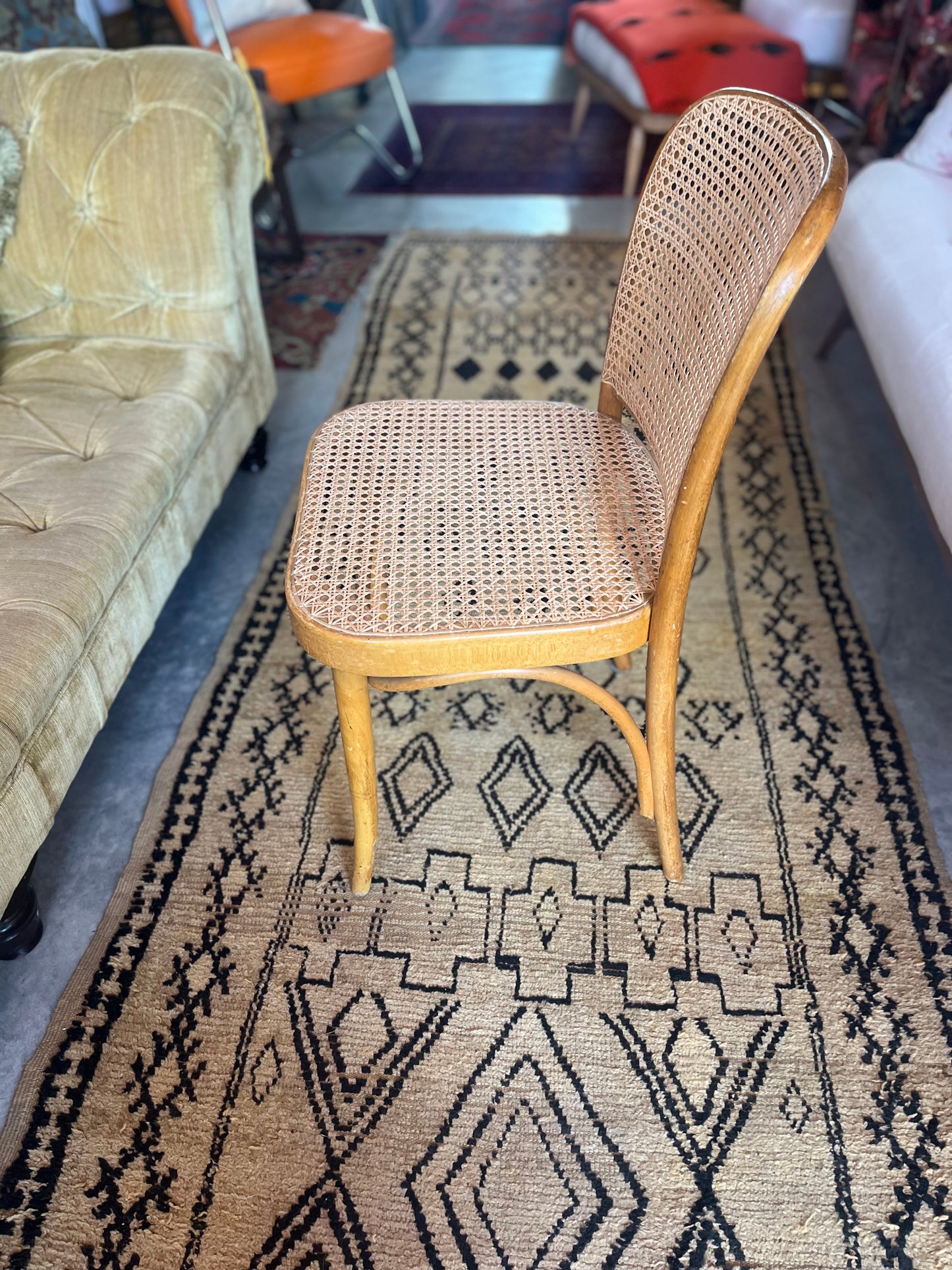 4 Thonet cane chairs