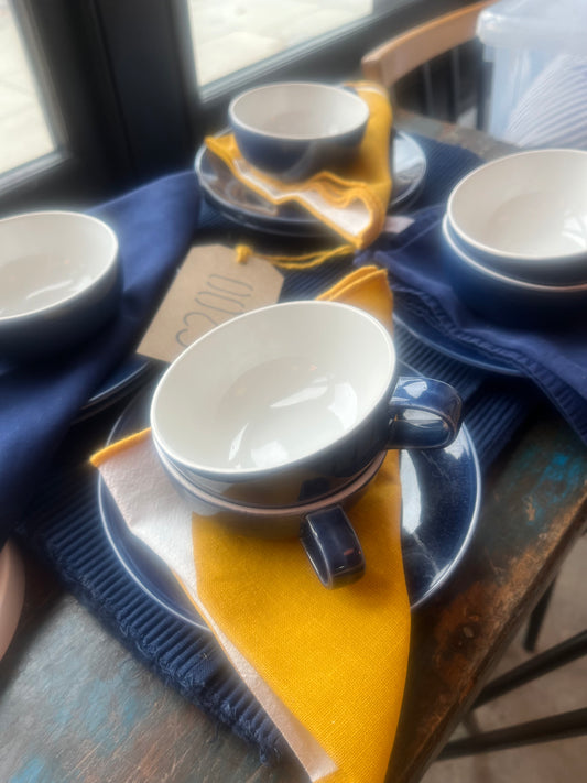 Rörstrand  six cups and saucers