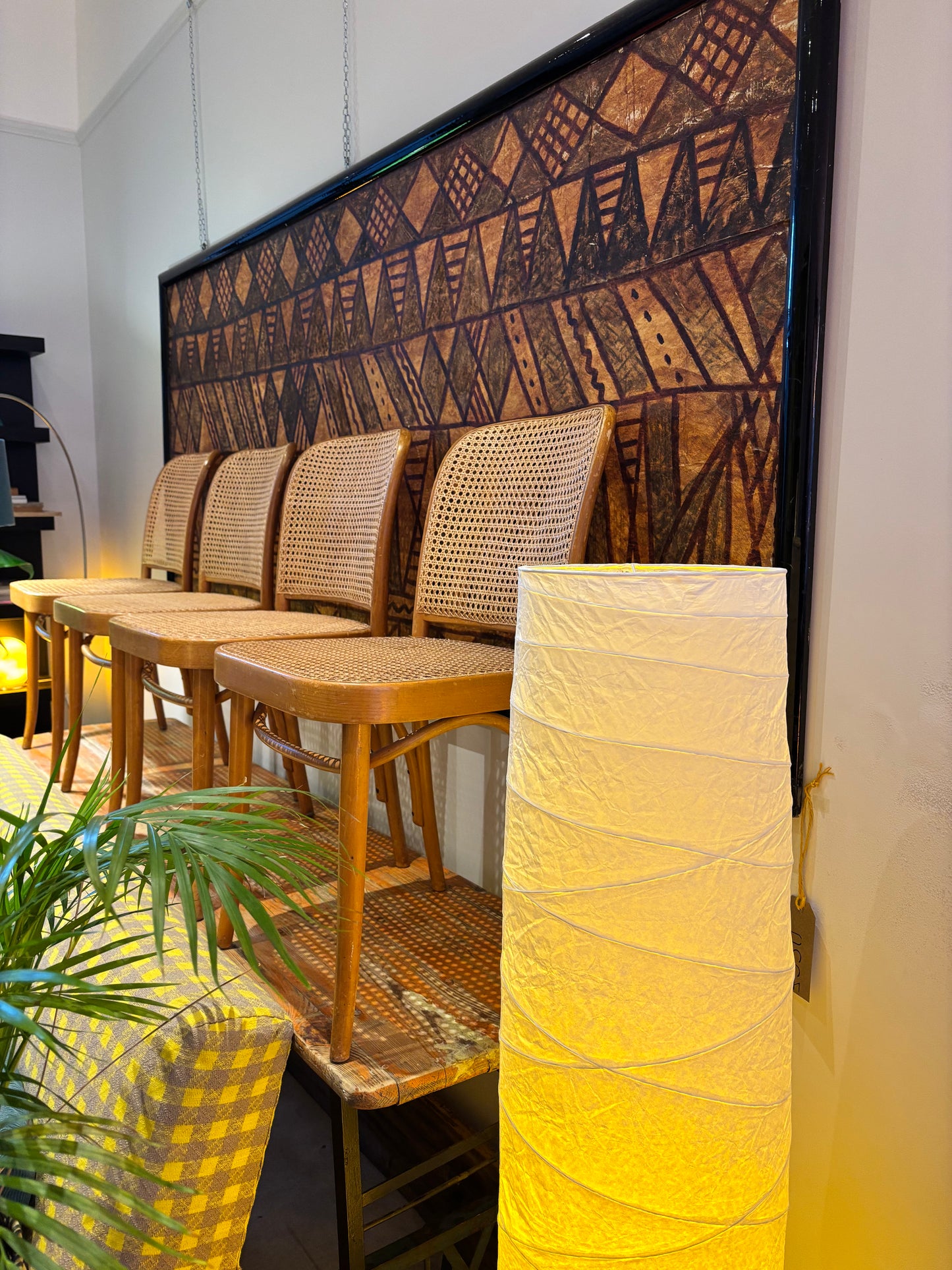 4 Thonet cane chairs