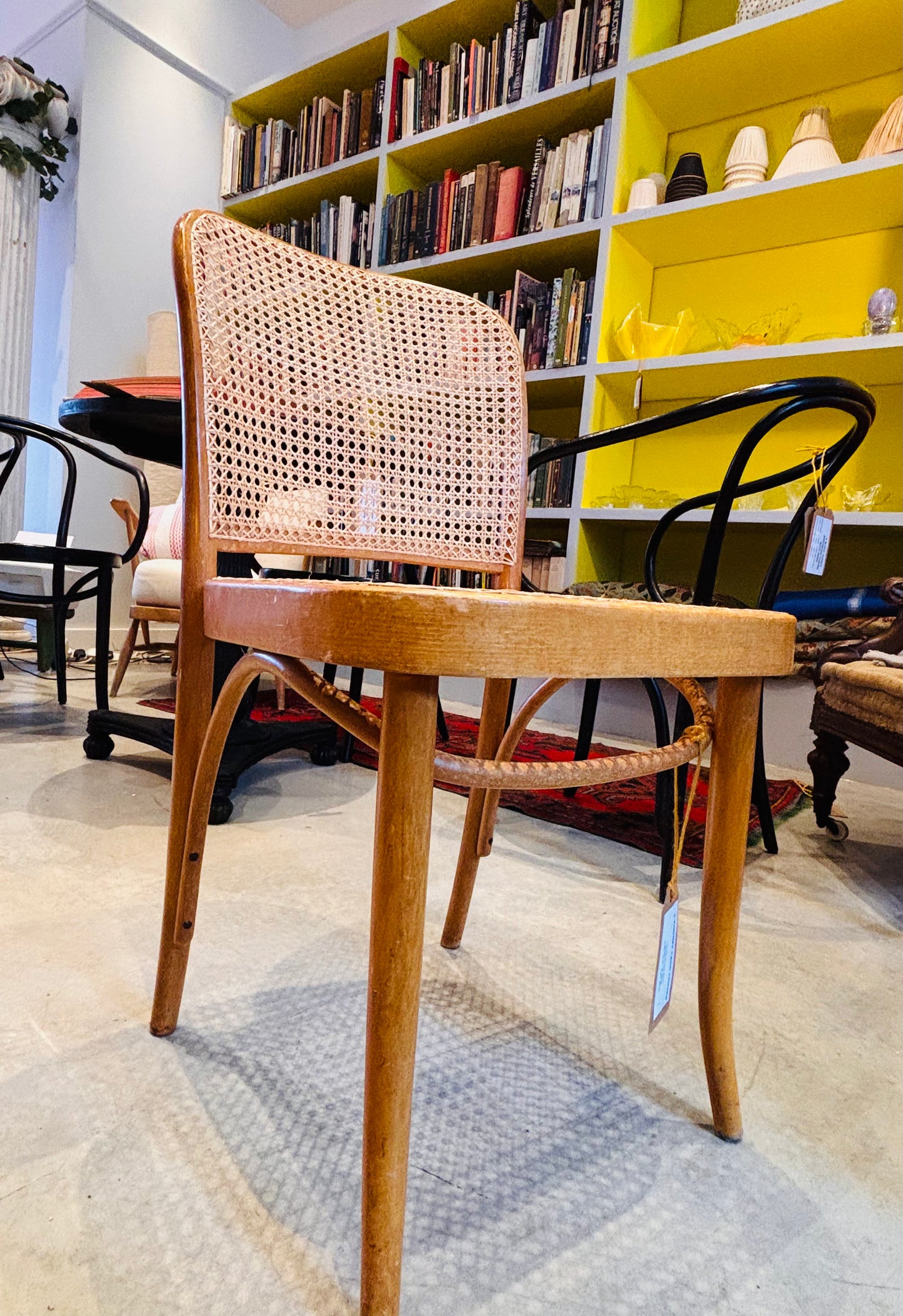 4 Thonet cane chairs