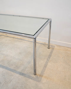 Rodney Kinsman glass dining table