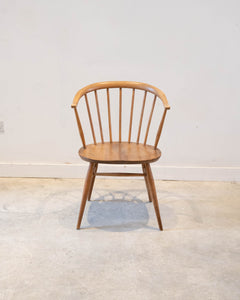 Ercol cowhorn horseshoe chair - set of four