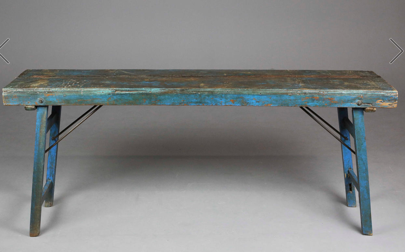 Folding console table