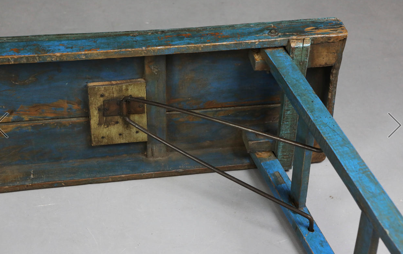 Folding console table