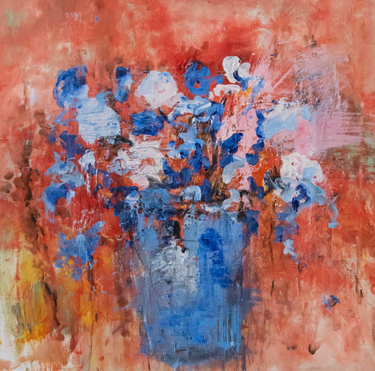 Jug Of Flowers By Bogdan Mihai Radu