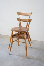 Load image into Gallery viewer, Ercol stick stacking chair