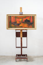Load image into Gallery viewer, Boats in a Sunset - mid century