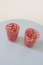 Load image into Gallery viewer, Art glass - mottled red - venitian