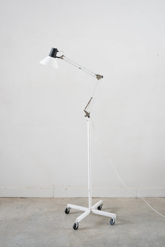 Vintage anglepoise trolley floor lamp