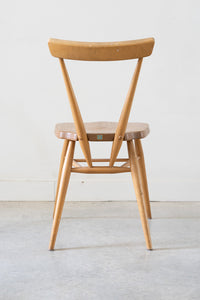 Ercol stick stacking chair