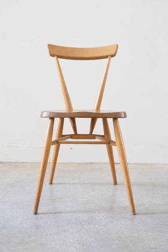 Ercol stick stacking chair