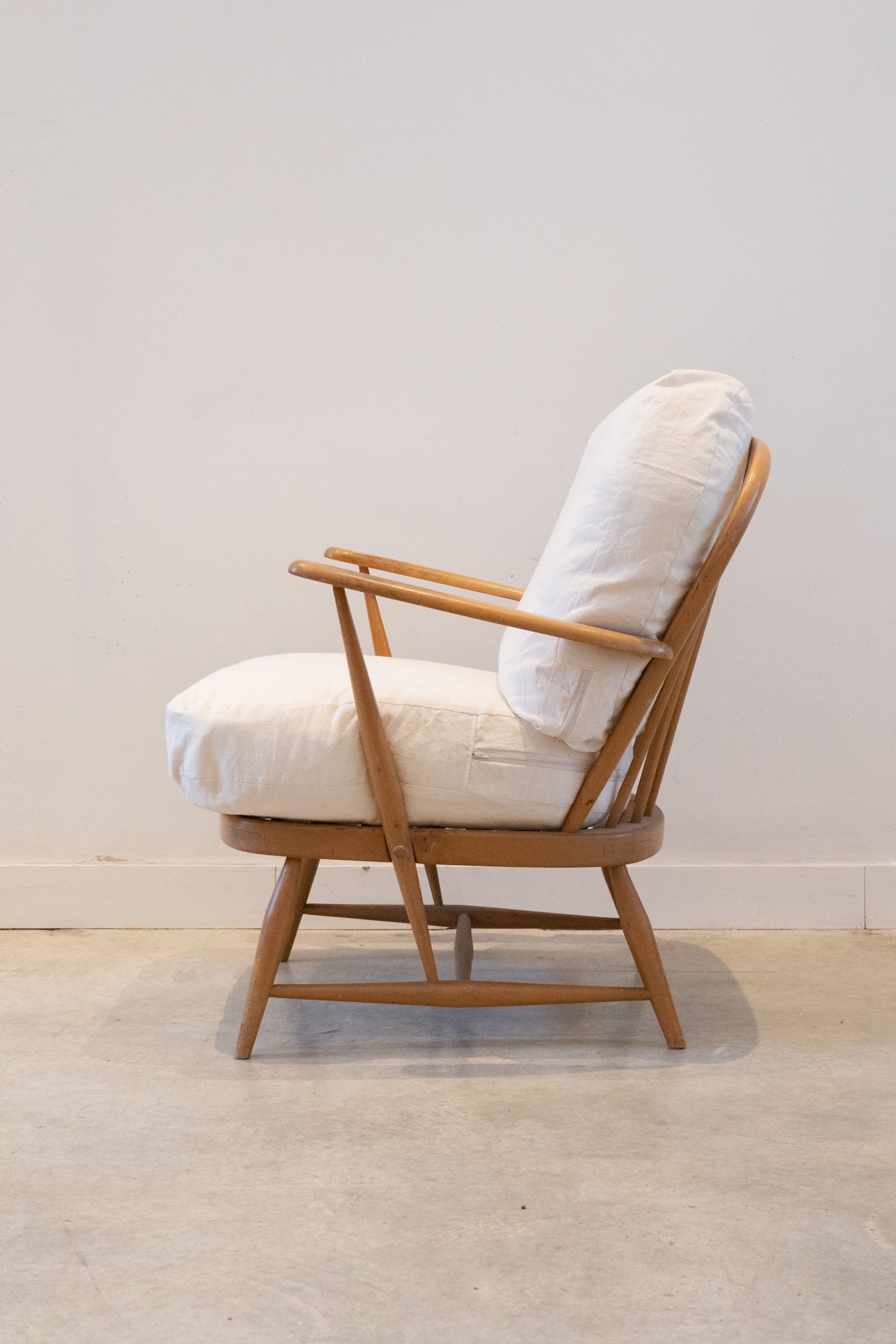 Ercol stick back armchair – 367PortobelloRoad