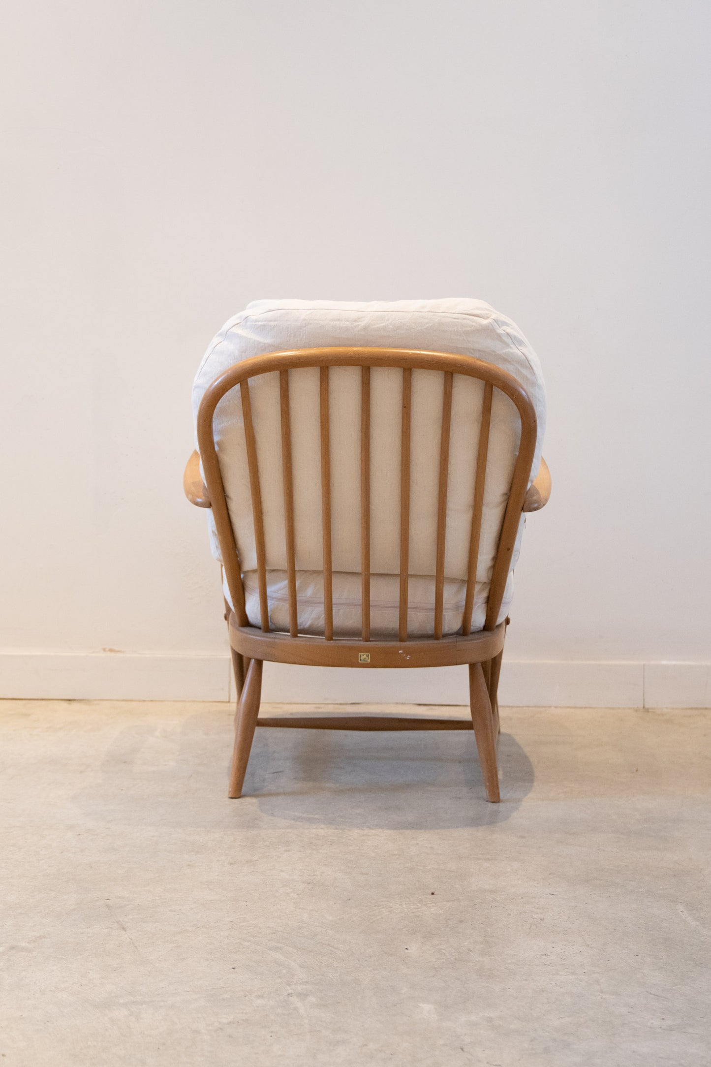 Ercol stick back armchair